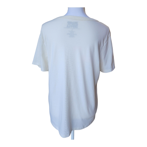 MTV Women's Floral Short Sleeve Graphic T-shirt, Size Large, L - Picture 5 of 8